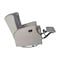 Flash Furniture Omma Swivel Glider Rocker Recliner Chair, Manual 360 Degree Swivel Wingback Recliner, Light Gray CY-RAC-537-LTGRY-GG - alternate 3